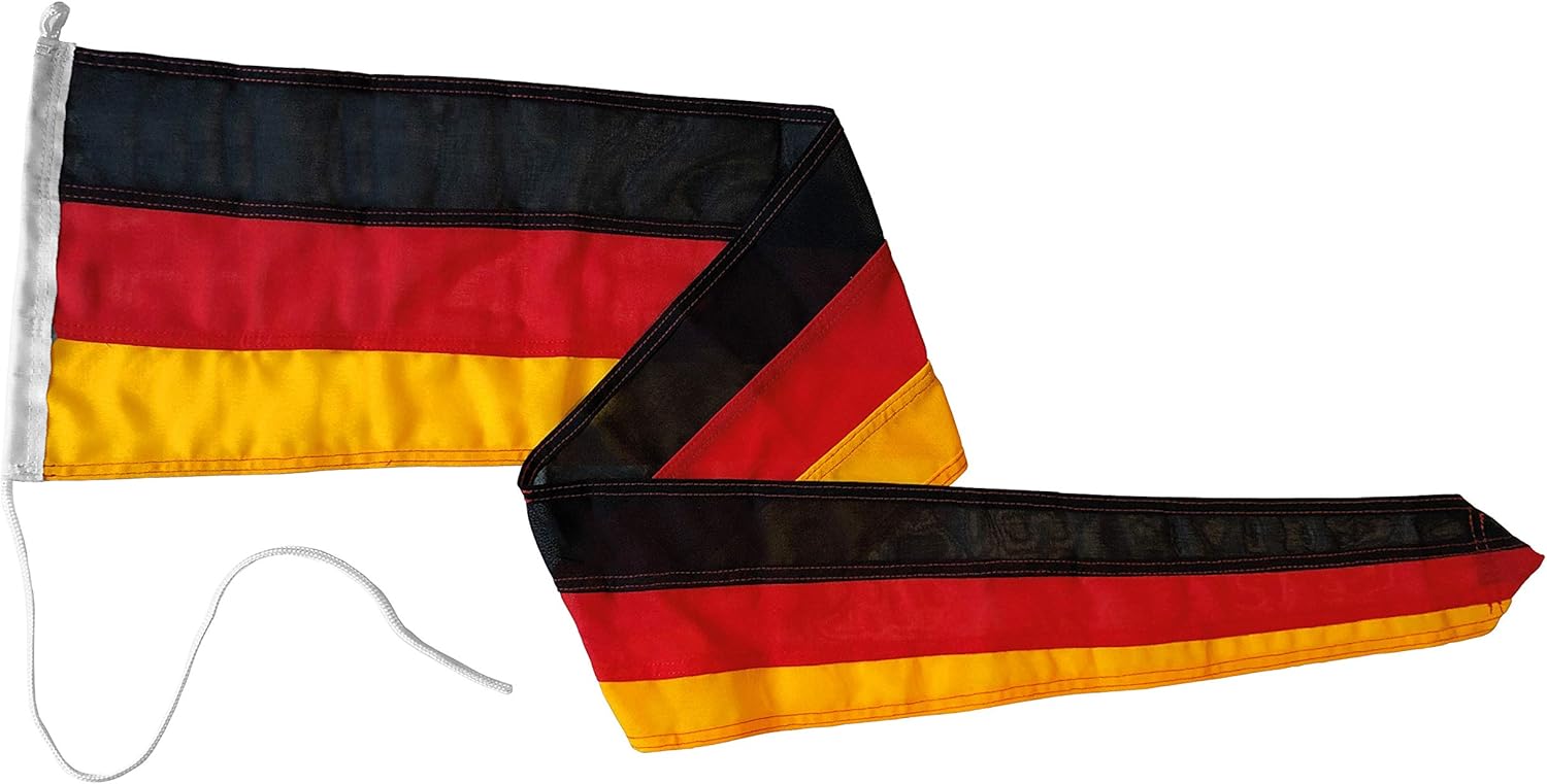 Flagly Premium long pennant 160 g/m² fabric weight, robust and weather-resistant flag cloth, various flag designs and sizes