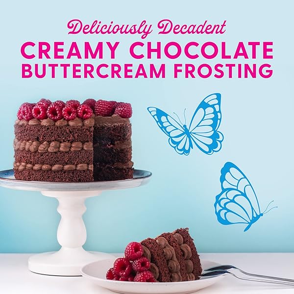 DUNCAN HINES DOLLY PARTON’S FAVORITE CHOCOLATE BUTTERCREAM FLAVORED CAKE FROSTING, 16 OZ.