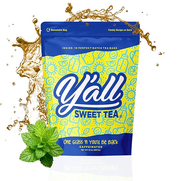 Y’ALL SWEET TEA – ICED TEA BAGS ONE...