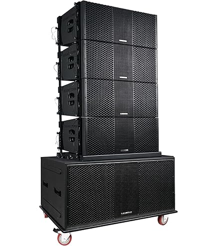 12/23 96番　悠様　2台 Amazon.com: Sound Town ZETHUS Series Powered Line Array