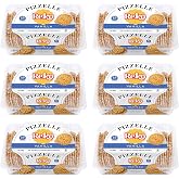 Reko Pizzelle Authentic Italian Style Waffle Cookie, Vanilla, 7 Ounce (Pack of 6)