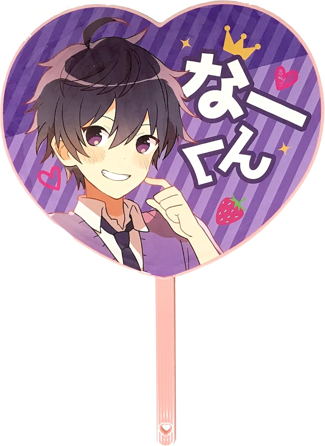 Amazon すとろべりーぷりんす すとろべりーめもりーvol 9 公式グッズ ハートうちわ ななもり アニメ 萌えグッズ 通販