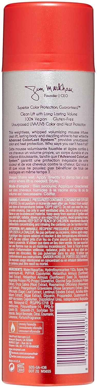 ColorProof LiftIt Mousse Color Protect Root Boost: Premium Beauty