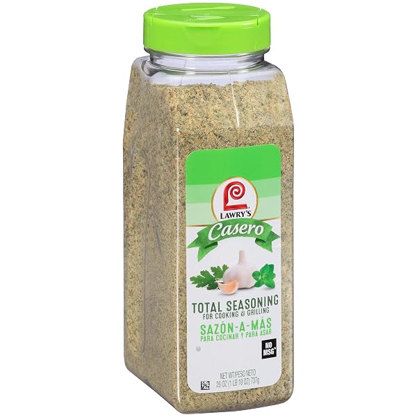 LAWRY’S CASERO TOTAL SEASONING, 26 OZ