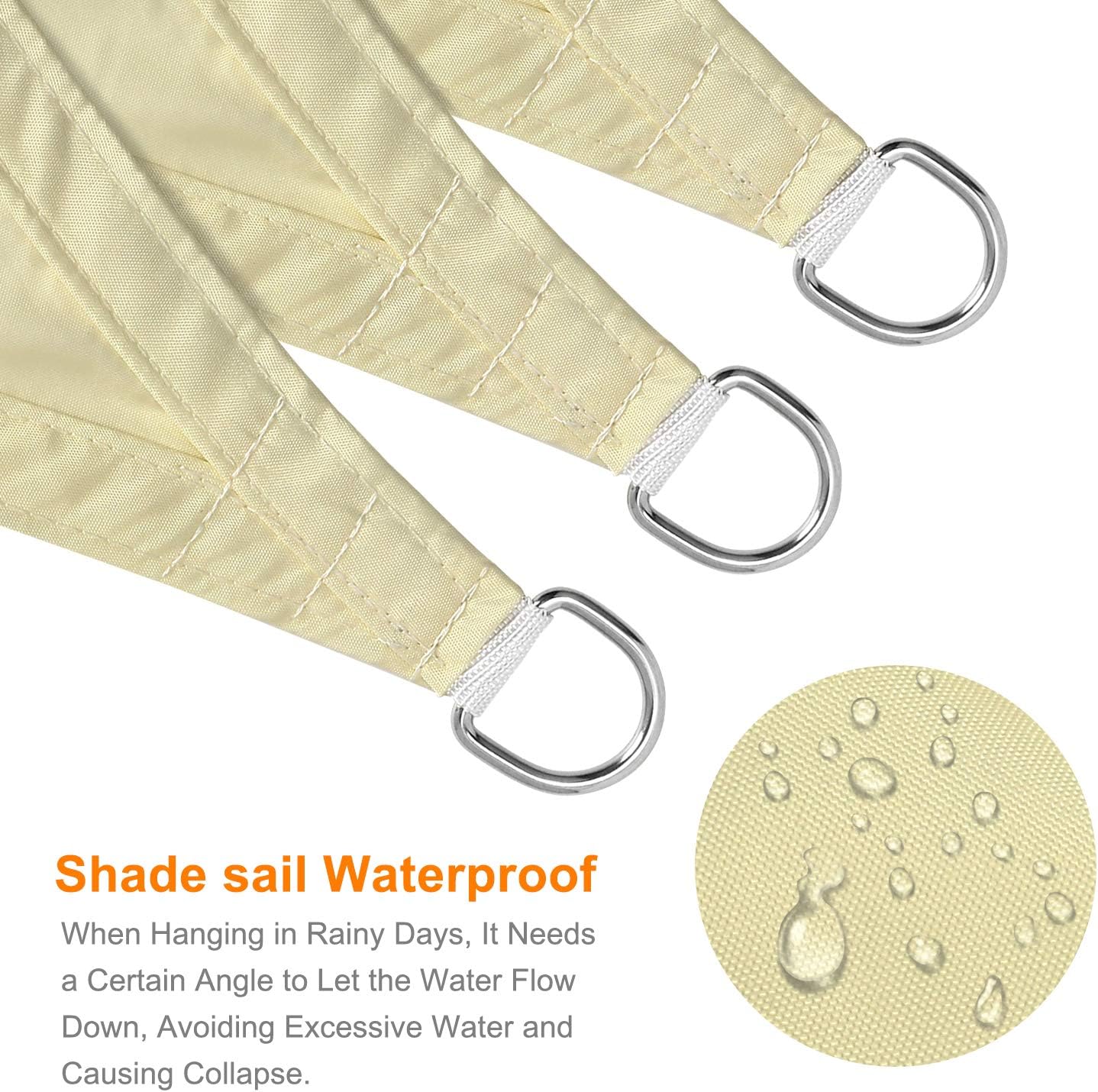 sonnensegel 3x4 wasserdicht