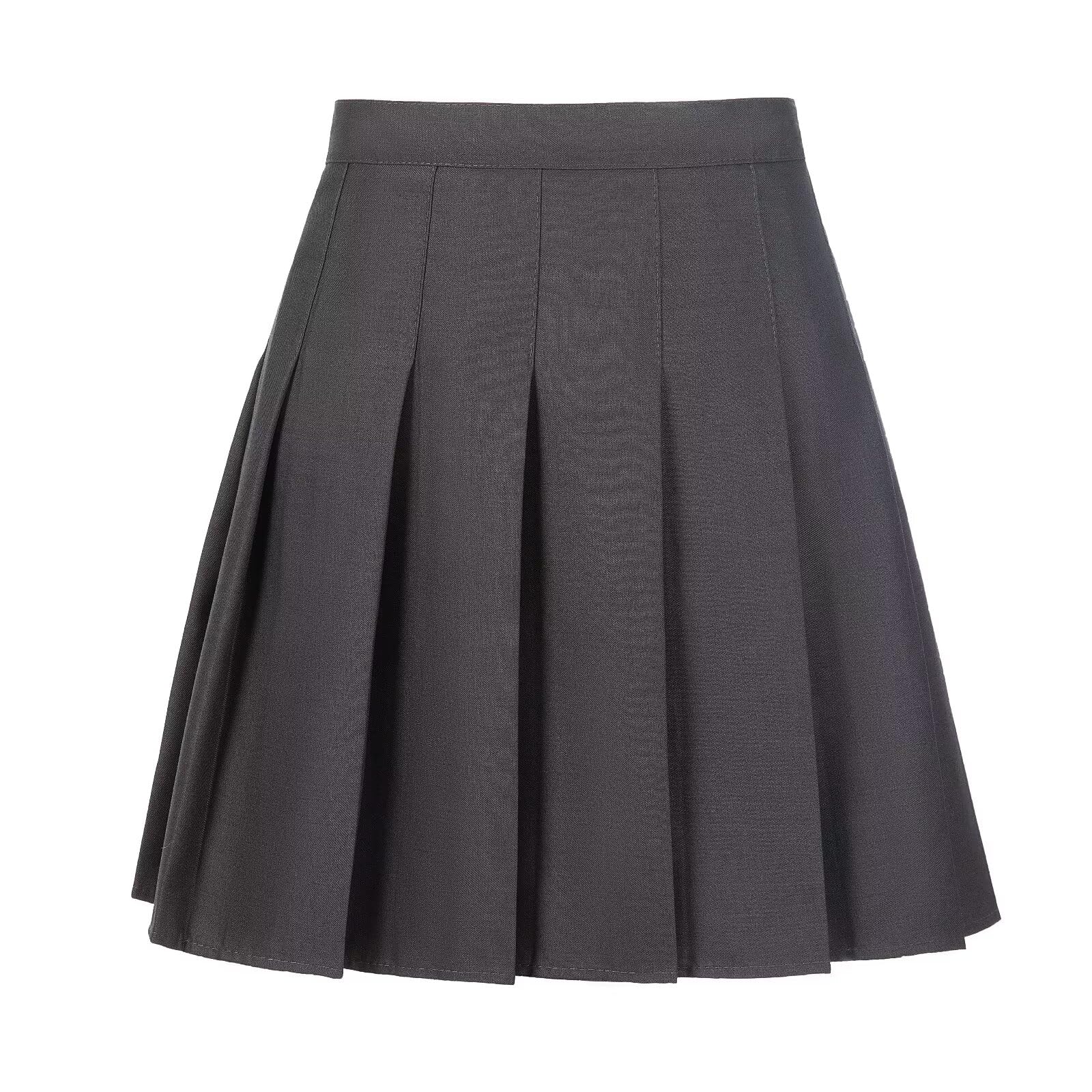 Girls Pleated High Waisted Skirts Golf Tennis