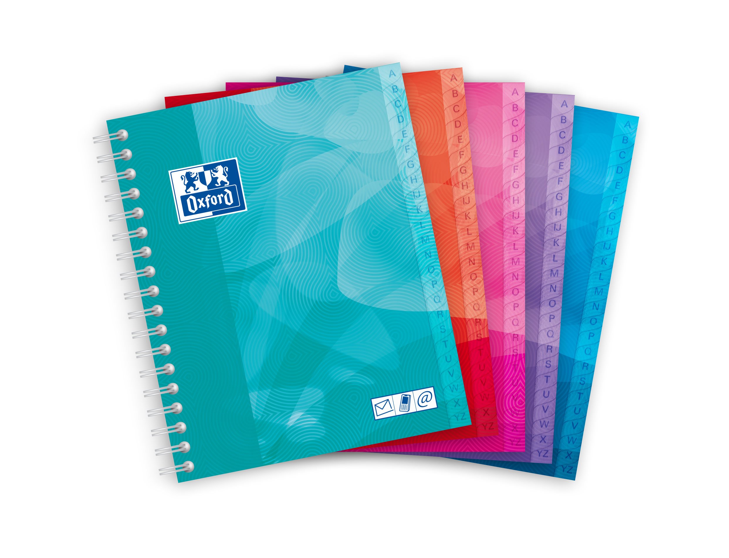 Oxford Polypropylene Wirebound Telephone Book 160 Pages
