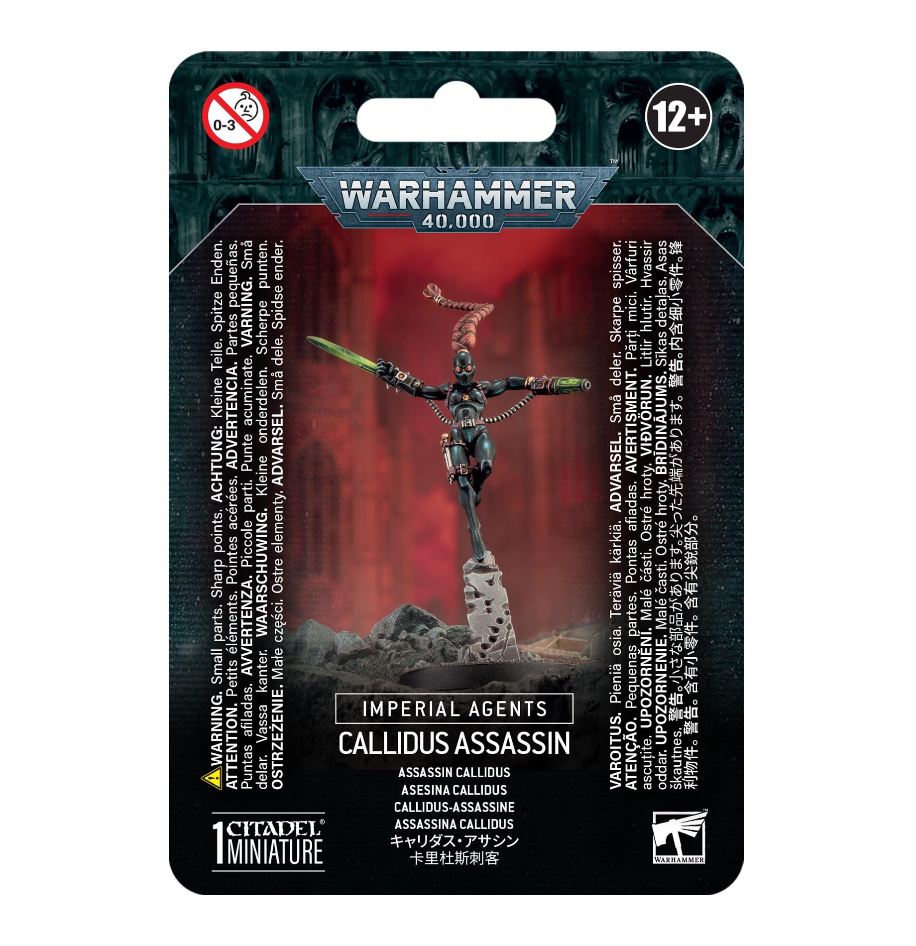 Games Workshop Warhammer 40k Callidus Assassin
