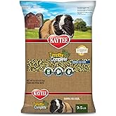 Kaytee Timothy Complete Guinea Pig Food with Timothy Hay, 9.5 Pounds | Supports digestion. Pelleted food for guinea pigs. guinea pig pellets, vitamin C, probiotics