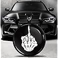 Biomar Labs Compatible with BMW Emblem 51148132375 Front/Hood/Trunk Tuning Badge Logo 82mm EO 19