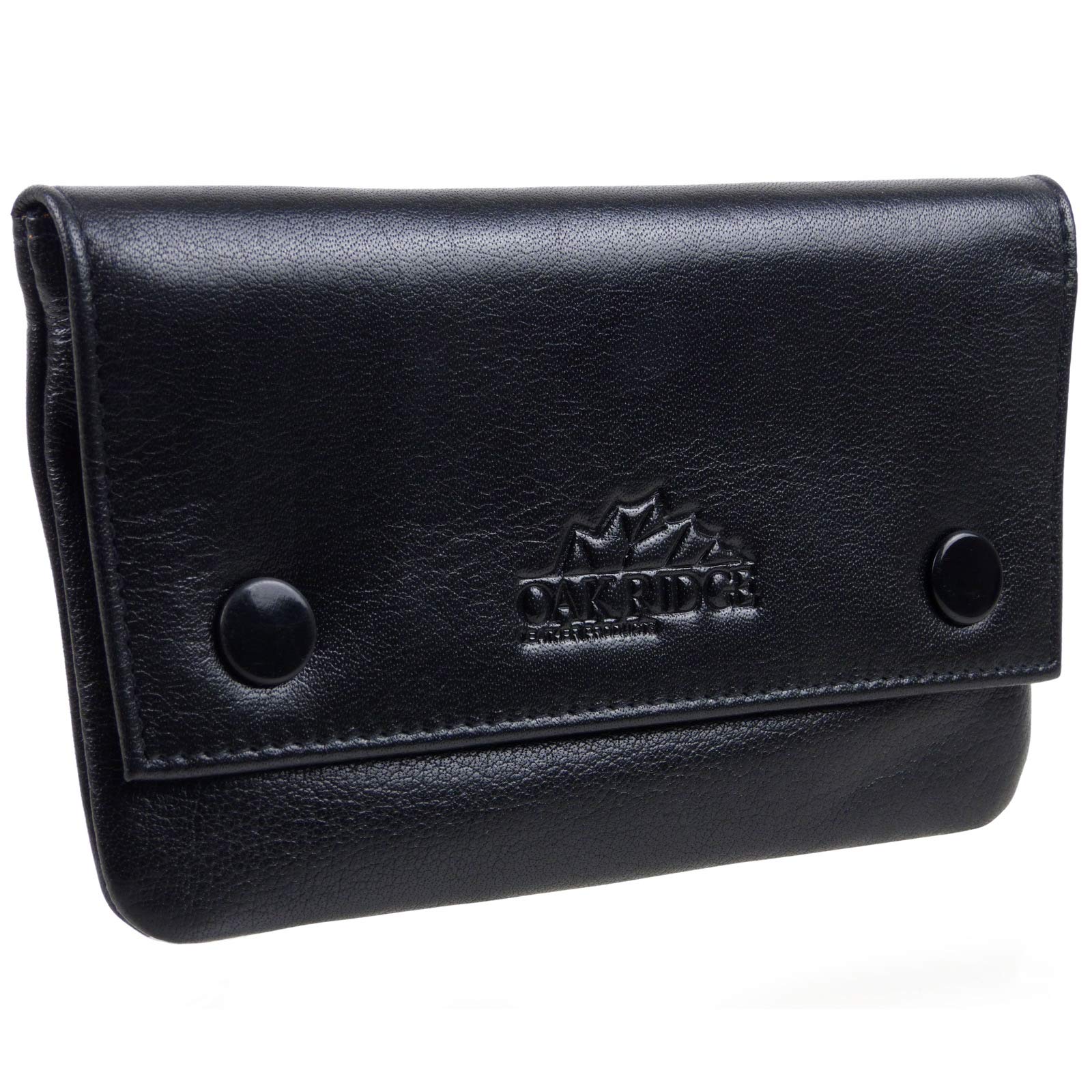 Oakridge Leather Tobacco Pouch Black