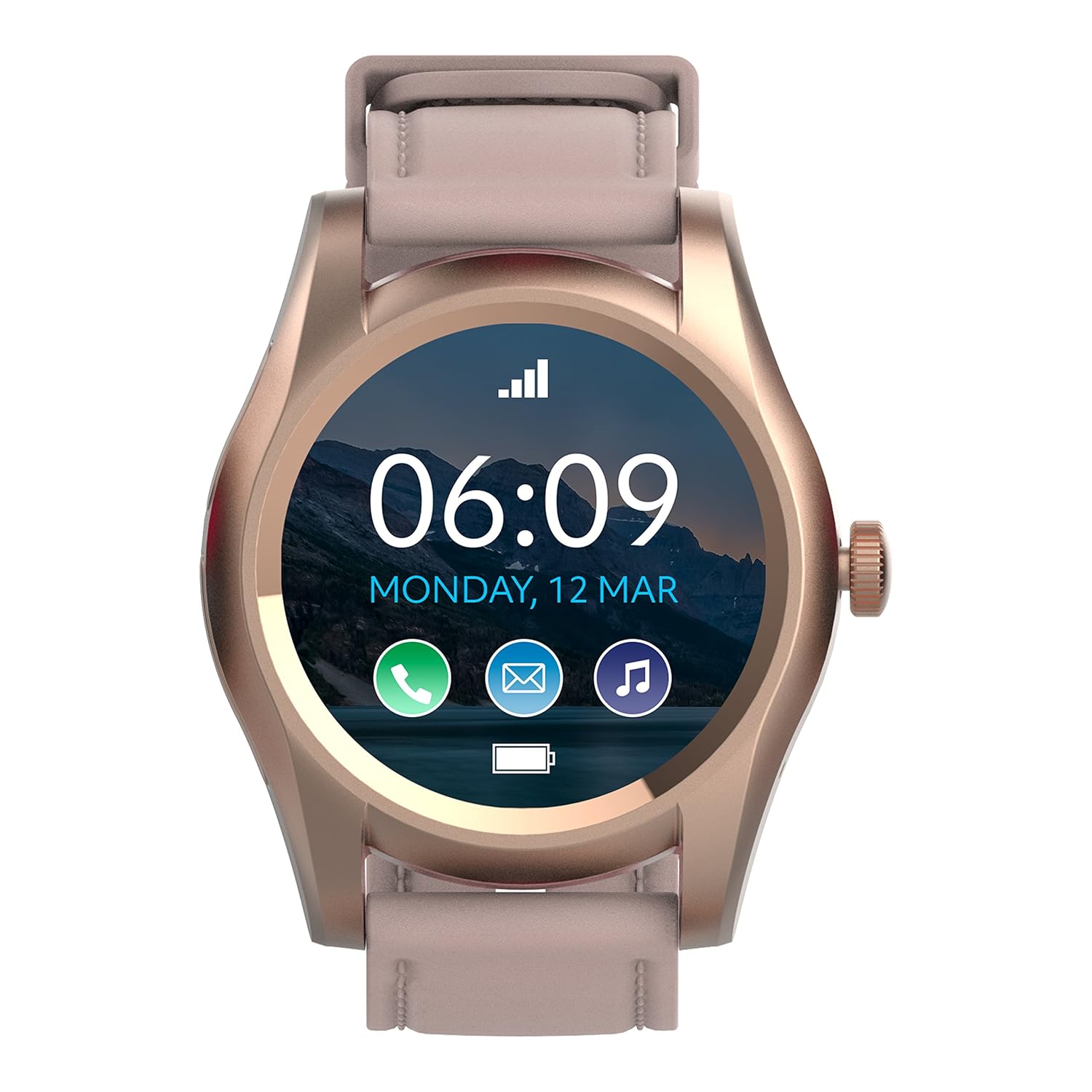 BLU X Link - Smartwatch Compatible with Android and iOS -Rose Gold