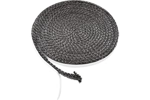 Adviace 1-00-2312 Fiberglass Gasket with Self Adhesive for Harman P68, P43, P61, P35i, P38, Advance Pellet Stoves, Harman Coal & Wood Stoves and Heatilator Eco-Choice Pellet Stove Parts, 1/4'' x 15FT.