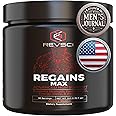 HGH Supplements for Men & Women, REVSCI Regains Max Amino Acids Supplement, Post Workout Recovery Powder, Anabolic Muscle Recovery & Muscle Builder for Men, HGH Human Growth Hormone Booster Supplement