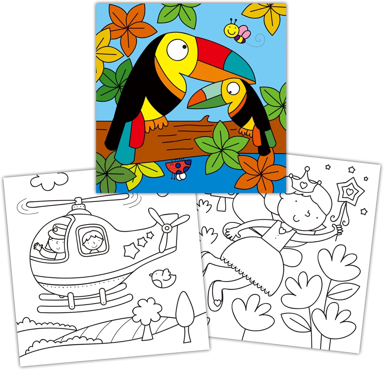 Galt Toys, Fun to Colour Book, Kids Colouring Book, Ages 3 Years Plus, Multicolor - Image 3