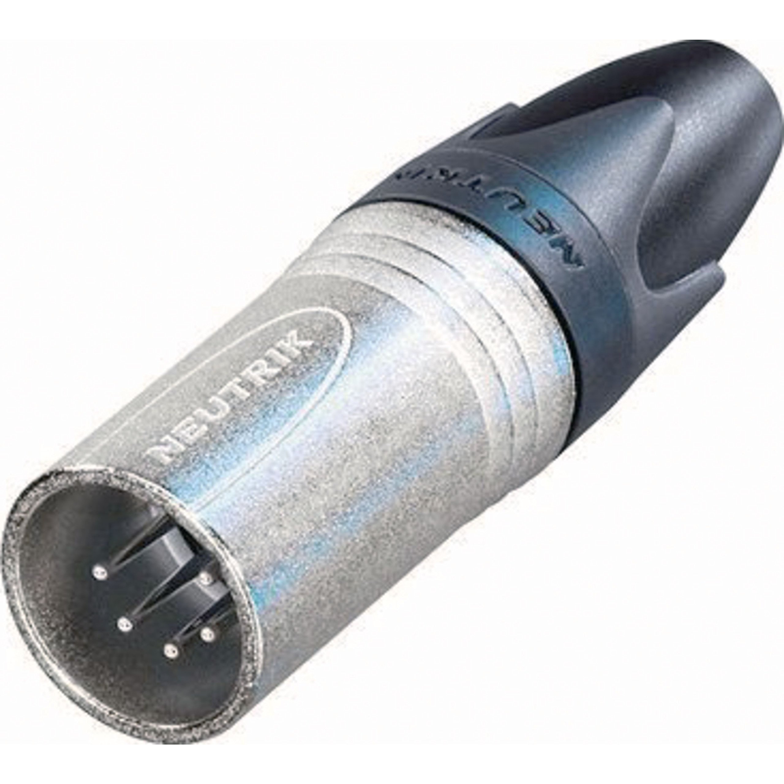 Neutrik NC5MX Male 5 Pin XLR Line Connector, Black/Silver