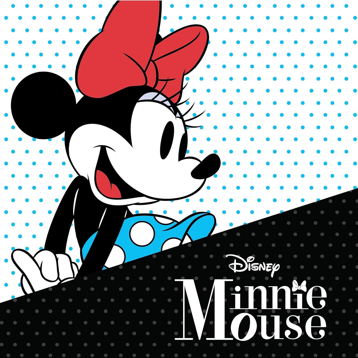 Disney Minnie Mouse Crystal Birthstone Silver Plated Pendant Necklace, June Light Peach: Clothing