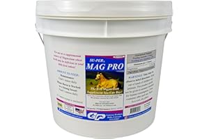 SU-PER Mag Pro Horse Calming Supplement - Support Normal Behavior & Calming Effect - Magnesium Supplement for Horses - 16 Pound, 8 Month Supply