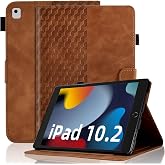 H HOLIMET Hülle Für IPad 9./8./7. Gen (10.2 Zoll) - Mit Stifthalter, Kunstleder, Standfunktion, Grün