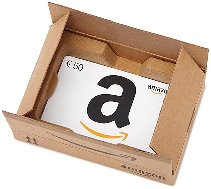 Amazon.de Geschenkkarte in Geschenkbox (Lächeln) - mit kostenloser Lieferung per Post