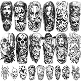 77 Sheets Chicano Temporary Tattoos Adult Large