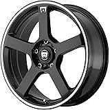 Motegi Racing MR116 Gloss Black Wheel With Machined Flange (17x7"/5x100, 114.3mm, +40mm offset)
