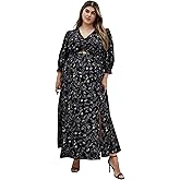 City Chic Women's Plus Size Maxi Dress - Jolene Print