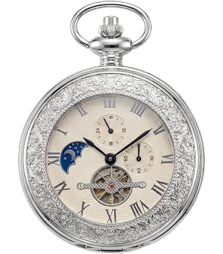 Amazon.com: Tim Holtz, Advantus Pocket Watch, silver | 2 Pocket