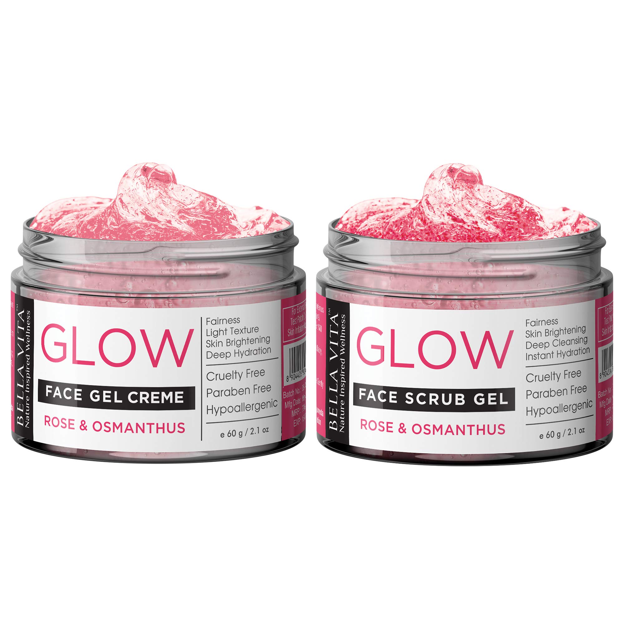 bella vita face scrub