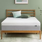 Zinus 10 Inch Green Tea Essential Memory Foam Mattress [New Version], Queen, Fiberglass Free, Medium Feel, Breathable Airflow Memory Foam, Certified Safe Foams & Fabric, Mattress in A Box