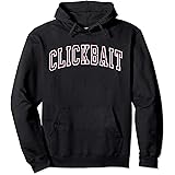 clickbait hoodie pink