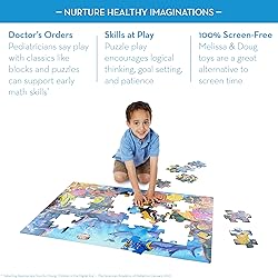 Melissa & Doug Underwater Ocean Floor Puzzle, 48 pc