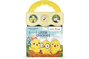 Canticos Little Chickies / Los Pollitos - Bilingual / Bilingüe 3-Button Sound Board Book for Babies and Toddlers (English and Spanish Edition)