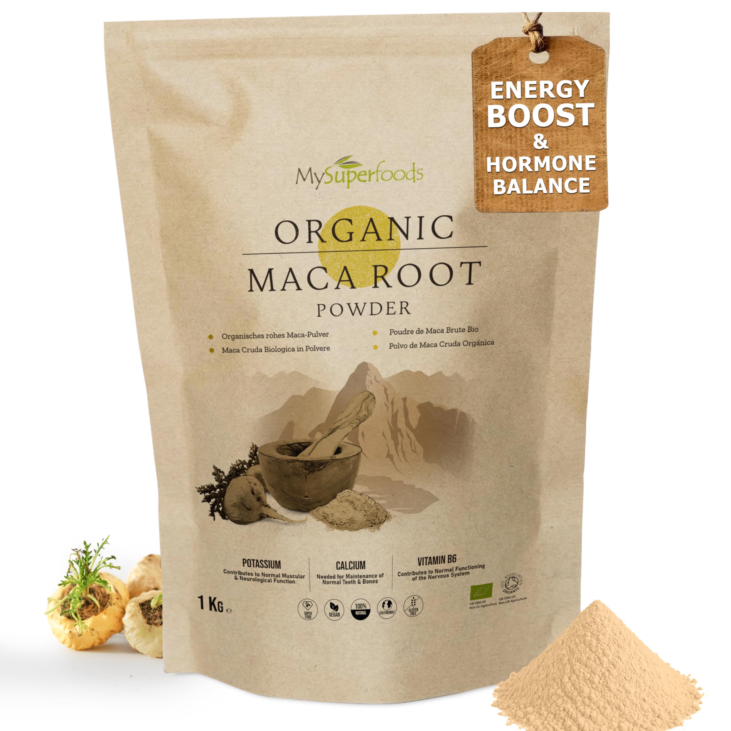 MySuperfoods Organic Maca Root Powder 1kg