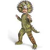 Spooktacular Creations Halloween Dinosaur Costume Kids, Triceratops Costume for Baby Toddler Boy Dress Up Cosplay Party