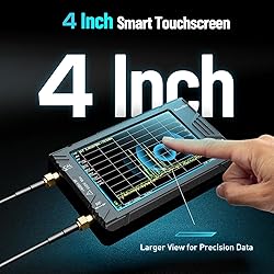 SeeSii TinySA Ultra+ ZS406 Spectrum Analyzer, 4.0