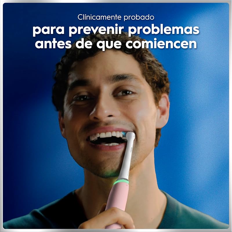 iO 6N Cepillo de Dientes Eléctrico, con 2 Cabezales, Rosa
