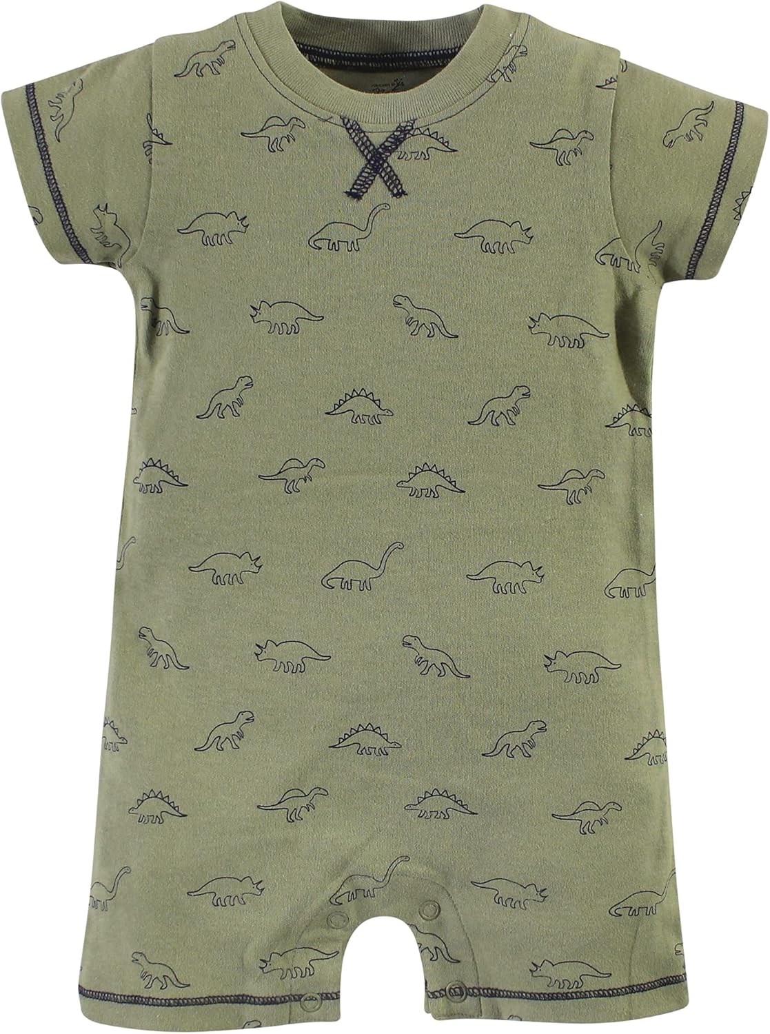 Touched by Nature Unisex Baby Organic Cotton Rompers: Clothing