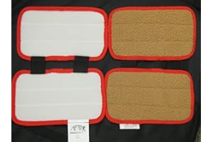 HOOVER ESC Brand 2pc Pack Replacement Wood and Hard Floor polishing pad Compatible with Shark -Model #: P133WSH