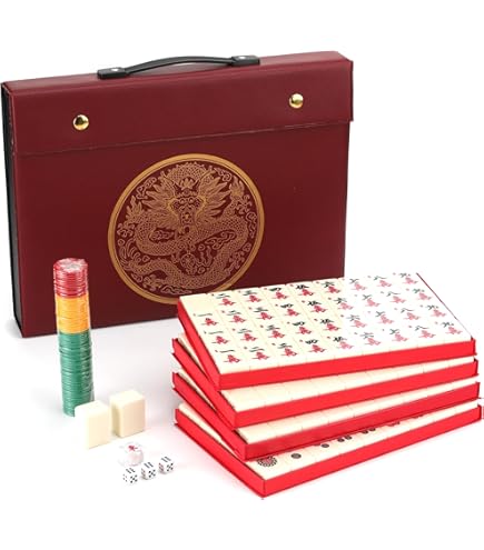 Amazon.com: X - Large 广东大麻将 Chinese Guangdong Tiles Mahjong