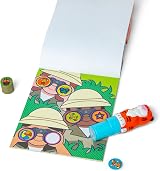 Melissa & Doug Sticker WOW Tiger Bundle with Stamper, 24-Page Pad, 600 Stickers view 4