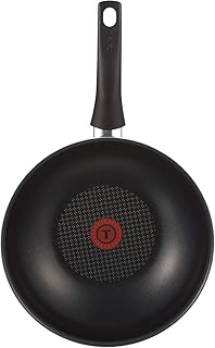 Tefal Elegance C36719 Wokpfanne 28 cm, Aluminium, schwarz