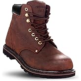 EVERBOOTS Tank S Steel Toe Work Boots for Men, EverFit Comfort Technology, Anti Slip Grip & Ultra Shock Absorption, Heavy Duty Leather Boot, Safety Industrial Workwear Construction