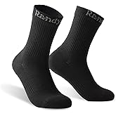 RANDY SUN Waterproof Socks for Men and Women, Hiking Wading Trail Running Crew Socks