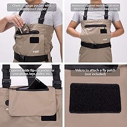 BASSDASH Men’s Breathable Chest and Waist