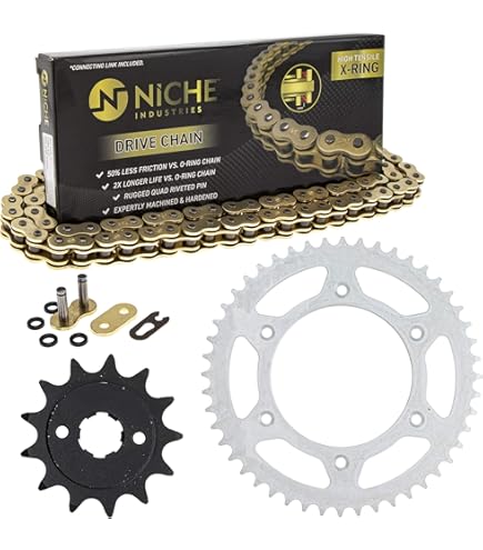 nachiin様 NICHE Drive Sprocket Chain Combo for Kawasaki Ninja ZX14 ZZR1400