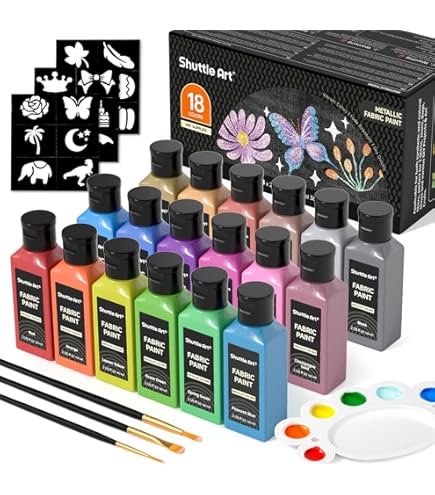 Pintura Para Tela Art Supply Juego De Pinturas Permanentes