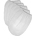 Pack of 25 Paint Strainer White Mesh Bag Filters with Elastic Top Opening - 5 Gallon Size - by California Containers