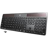Logitech Wireless Solar Desktop Keyboard K750 for Mac - Black