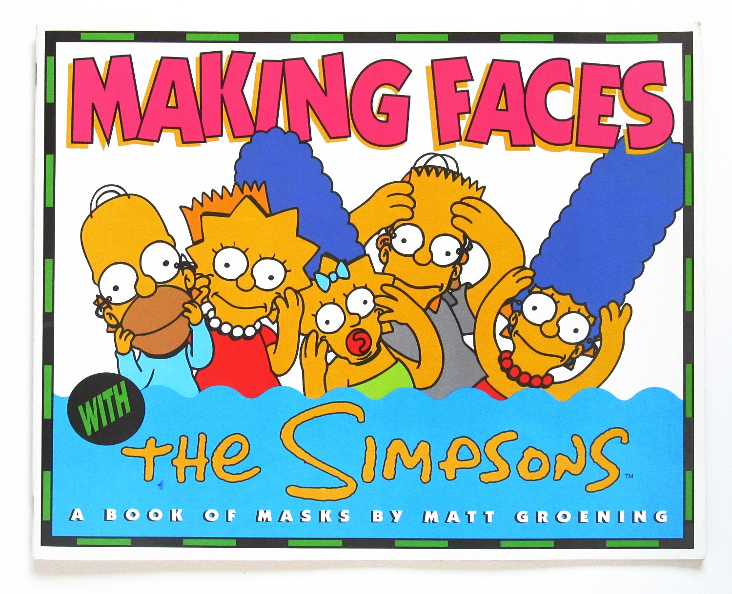 Making Faces With The Simpsons A Book Of Masks Big Book Groening Matt Amazon Com Books